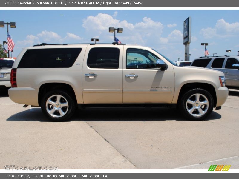  2007 Suburban 1500 LT Gold Mist Metallic