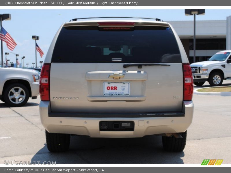 Gold Mist Metallic / Light Cashmere/Ebony 2007 Chevrolet Suburban 1500 LT