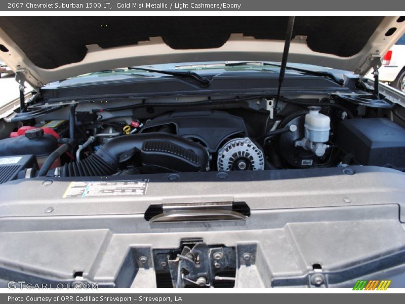 Gold Mist Metallic / Light Cashmere/Ebony 2007 Chevrolet Suburban 1500 LT