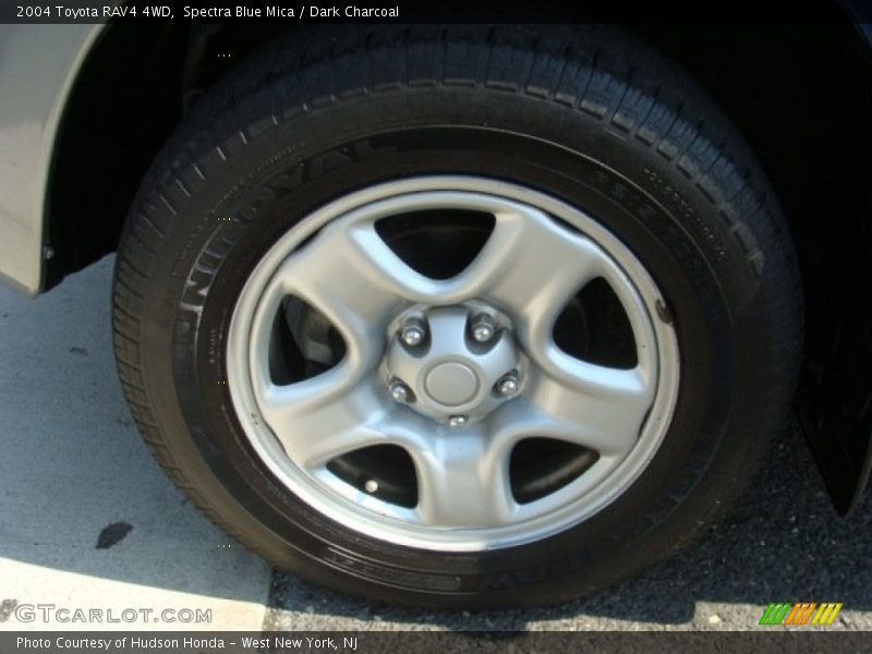 Spectra Blue Mica / Dark Charcoal 2004 Toyota RAV4 4WD