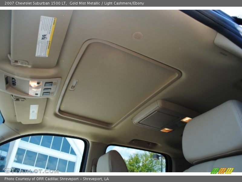 Gold Mist Metallic / Light Cashmere/Ebony 2007 Chevrolet Suburban 1500 LT