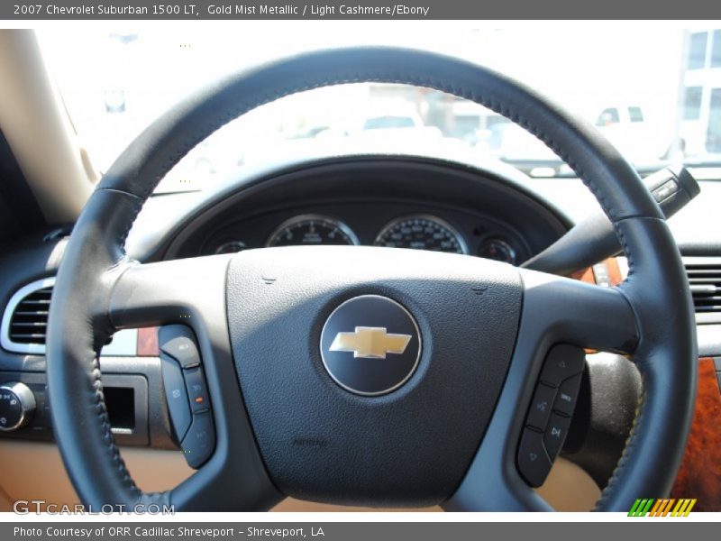 Gold Mist Metallic / Light Cashmere/Ebony 2007 Chevrolet Suburban 1500 LT