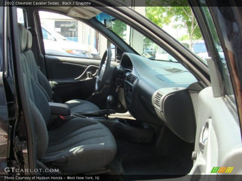 Black / Graphite 2002 Chevrolet Cavalier Sedan