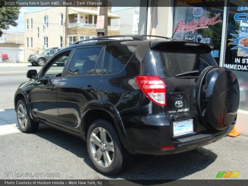 Black / Dark Charcoal 2010 Toyota RAV4 Sport 4WD