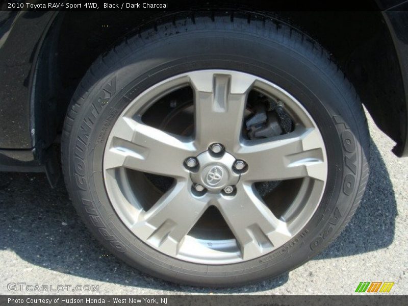 Black / Dark Charcoal 2010 Toyota RAV4 Sport 4WD