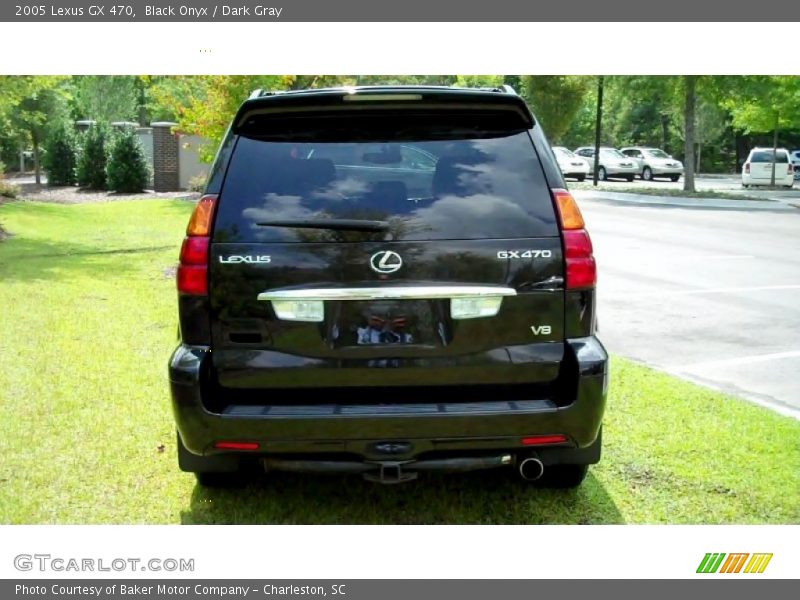Black Onyx / Dark Gray 2005 Lexus GX 470