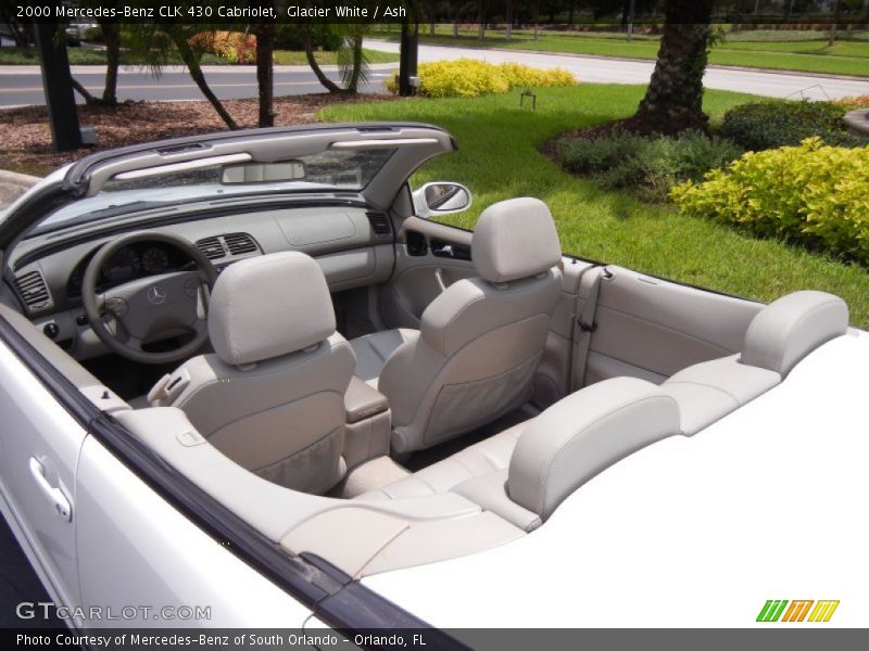  2000 CLK 430 Cabriolet Ash Interior