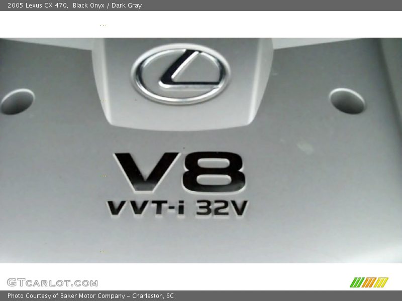 Black Onyx / Dark Gray 2005 Lexus GX 470