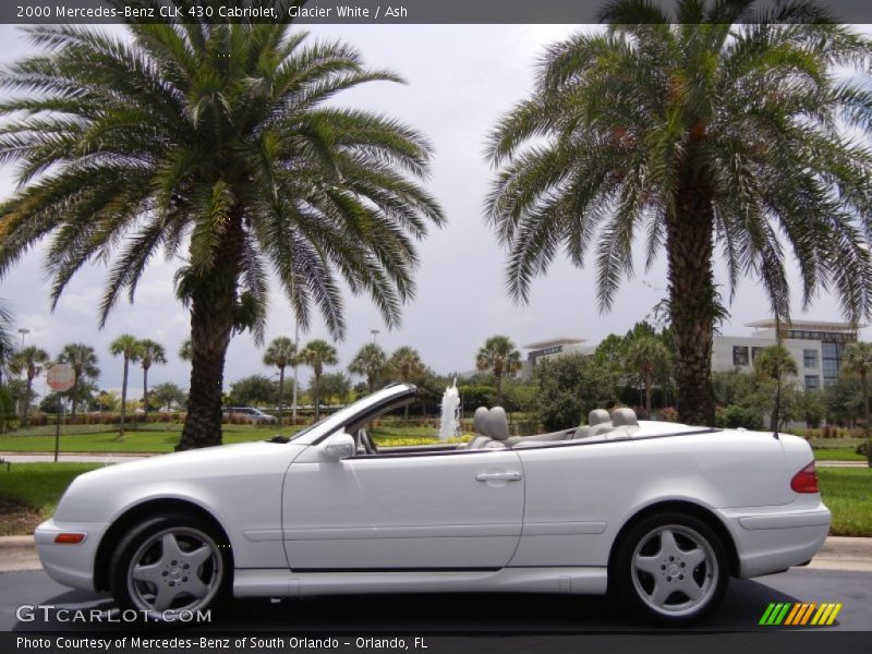  2000 CLK 430 Cabriolet Glacier White