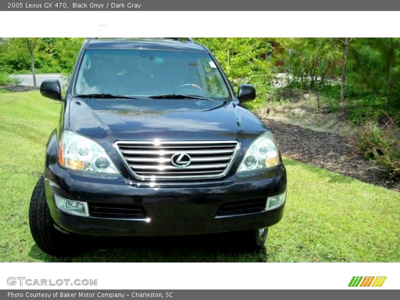 Black Onyx / Dark Gray 2005 Lexus GX 470