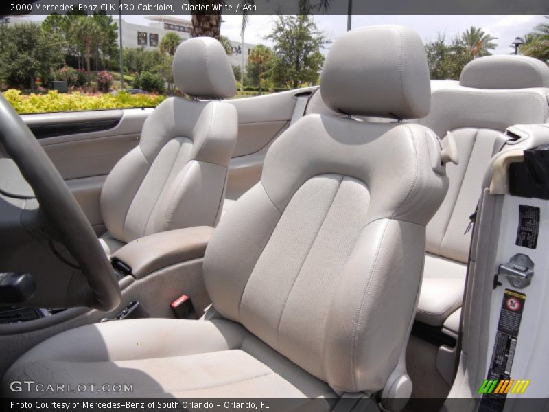  2000 CLK 430 Cabriolet Ash Interior