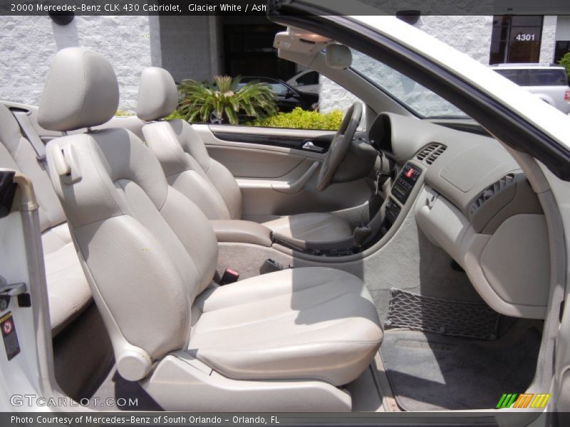  2000 CLK 430 Cabriolet Ash Interior