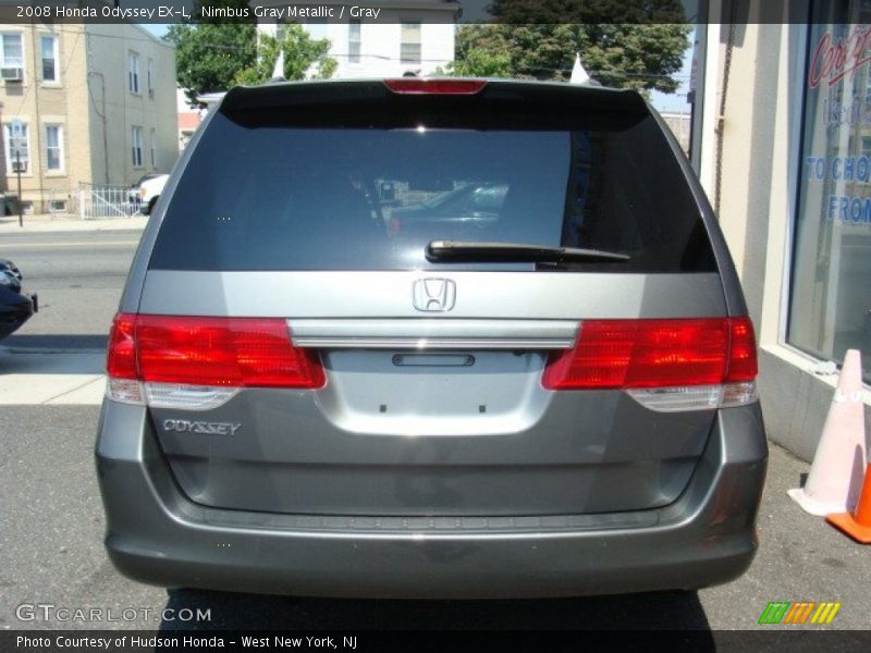 Nimbus Gray Metallic / Gray 2008 Honda Odyssey EX-L