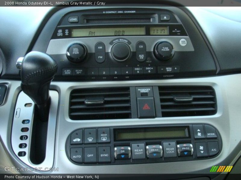 Nimbus Gray Metallic / Gray 2008 Honda Odyssey EX-L