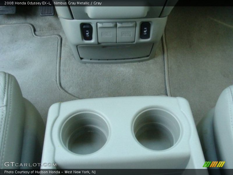 Nimbus Gray Metallic / Gray 2008 Honda Odyssey EX-L