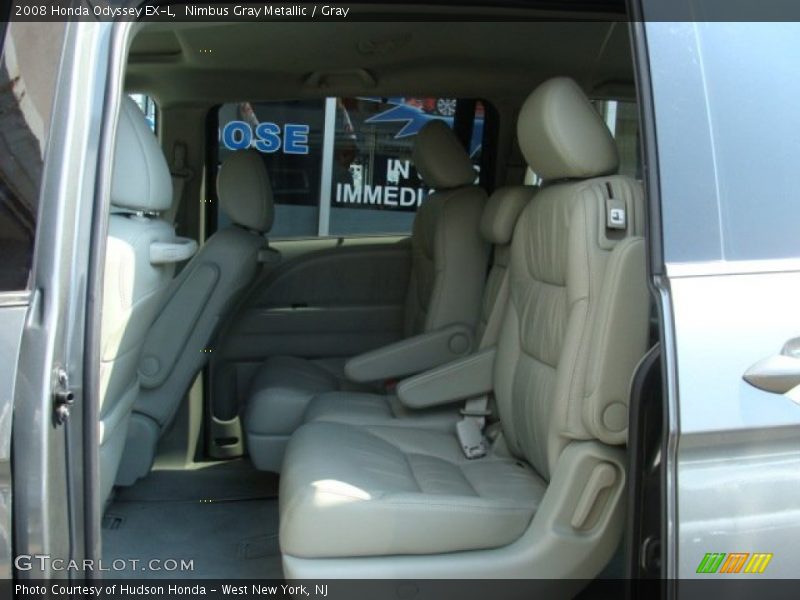Nimbus Gray Metallic / Gray 2008 Honda Odyssey EX-L