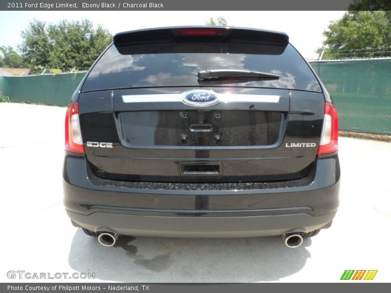 Ebony Black / Charcoal Black 2011 Ford Edge Limited
