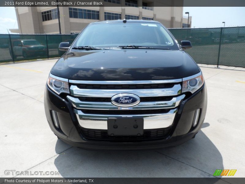 Ebony Black / Charcoal Black 2011 Ford Edge Limited