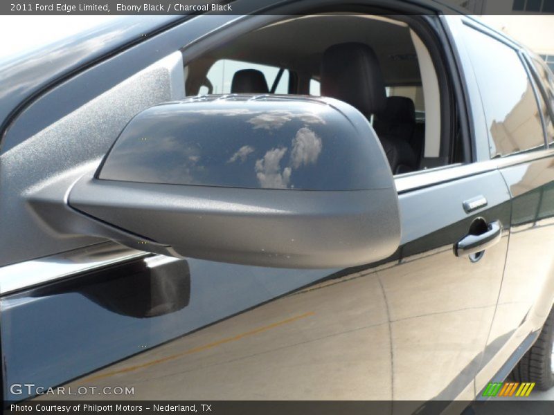 Ebony Black / Charcoal Black 2011 Ford Edge Limited