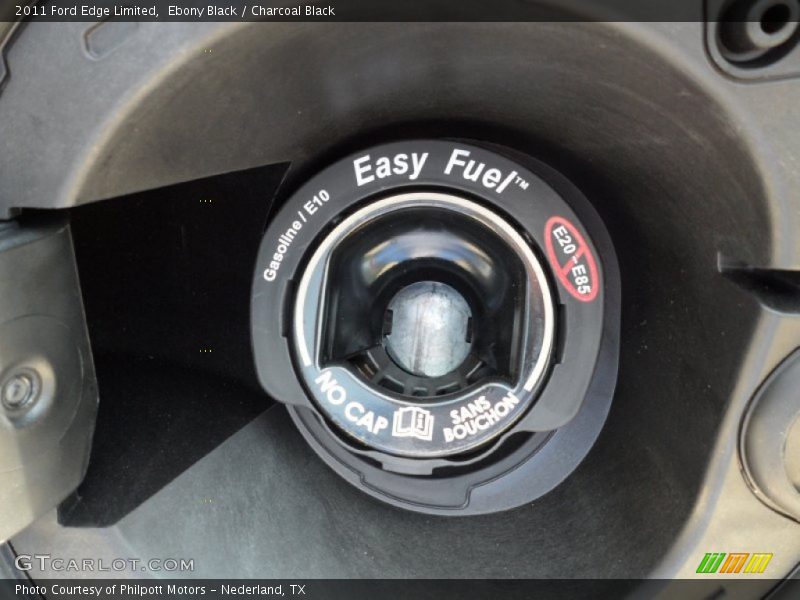 Ebony Black / Charcoal Black 2011 Ford Edge Limited