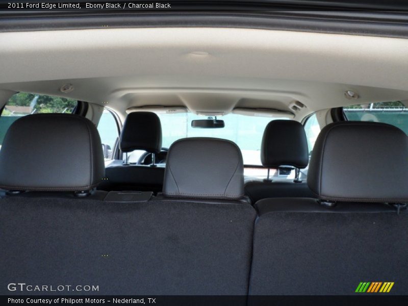 Ebony Black / Charcoal Black 2011 Ford Edge Limited