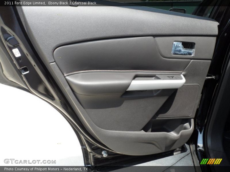 Ebony Black / Charcoal Black 2011 Ford Edge Limited