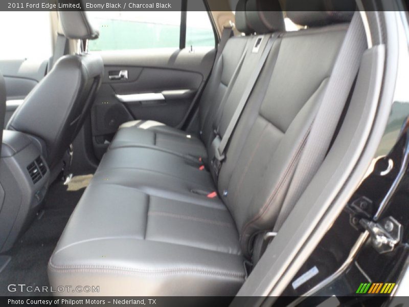  2011 Edge Limited Charcoal Black Interior