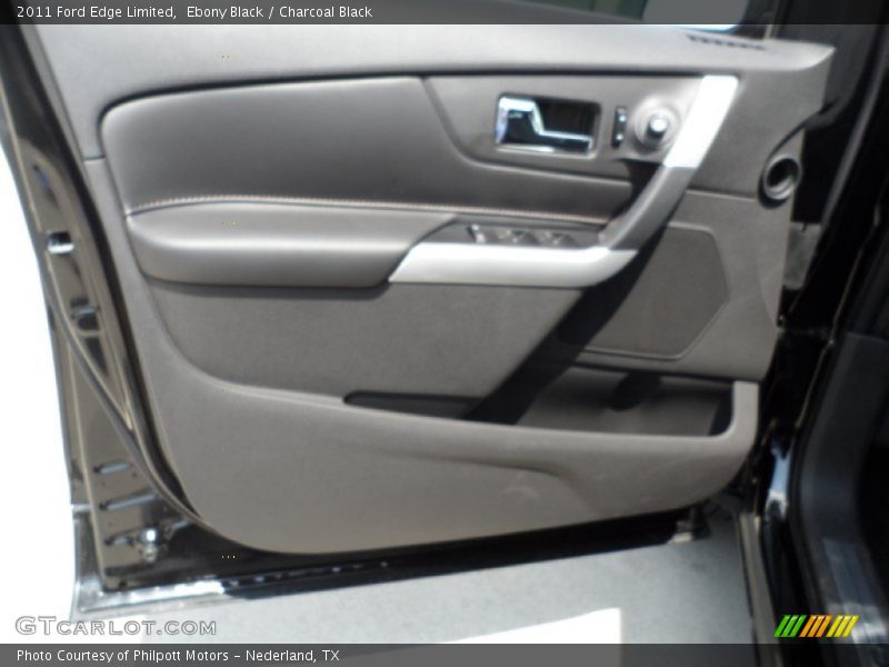 Ebony Black / Charcoal Black 2011 Ford Edge Limited