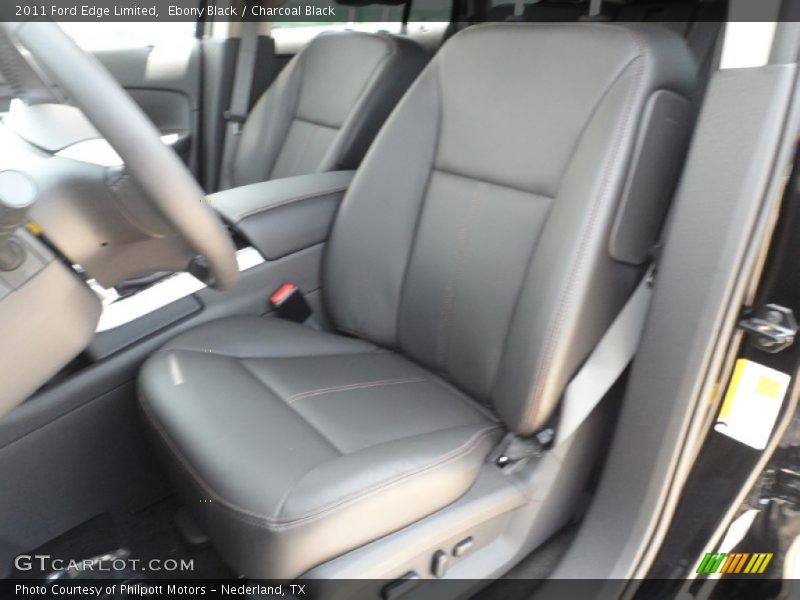  2011 Edge Limited Charcoal Black Interior