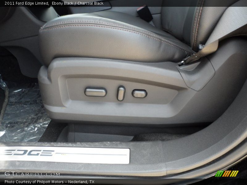 Ebony Black / Charcoal Black 2011 Ford Edge Limited