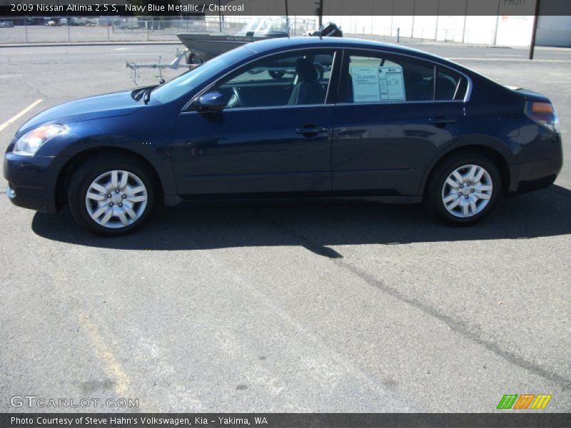 Navy Blue Metallic / Charcoal 2009 Nissan Altima 2.5 S