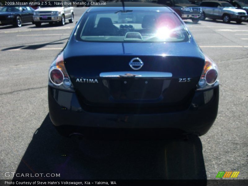 Navy Blue Metallic / Charcoal 2009 Nissan Altima 2.5 S