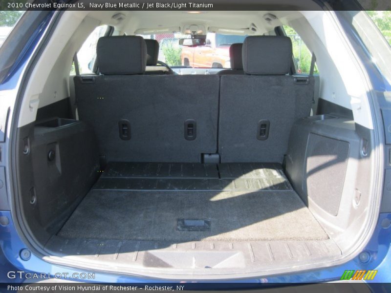 Navy Blue Metallic / Jet Black/Light Titanium 2010 Chevrolet Equinox LS