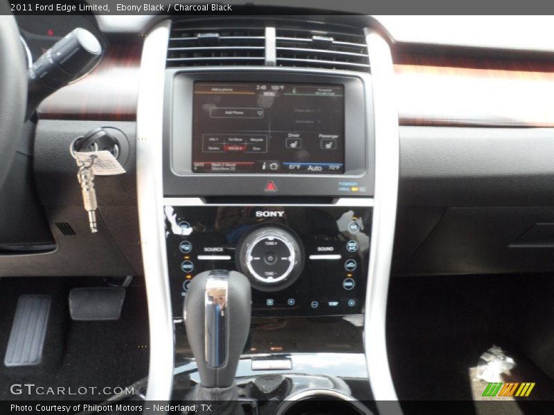 Dashboard of 2011 Edge Limited