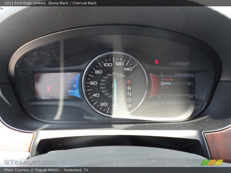 Ebony Black / Charcoal Black 2011 Ford Edge Limited