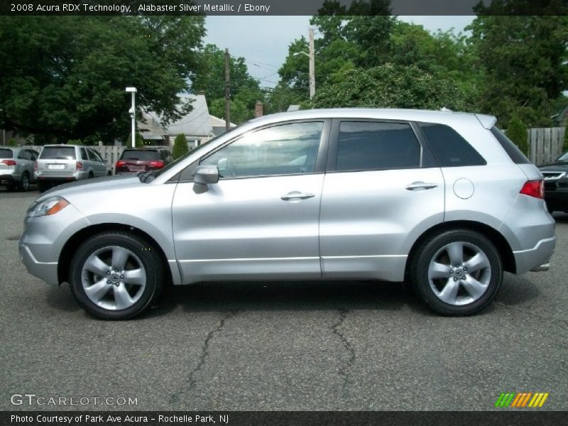 Alabaster Silver Metallic / Ebony 2008 Acura RDX Technology