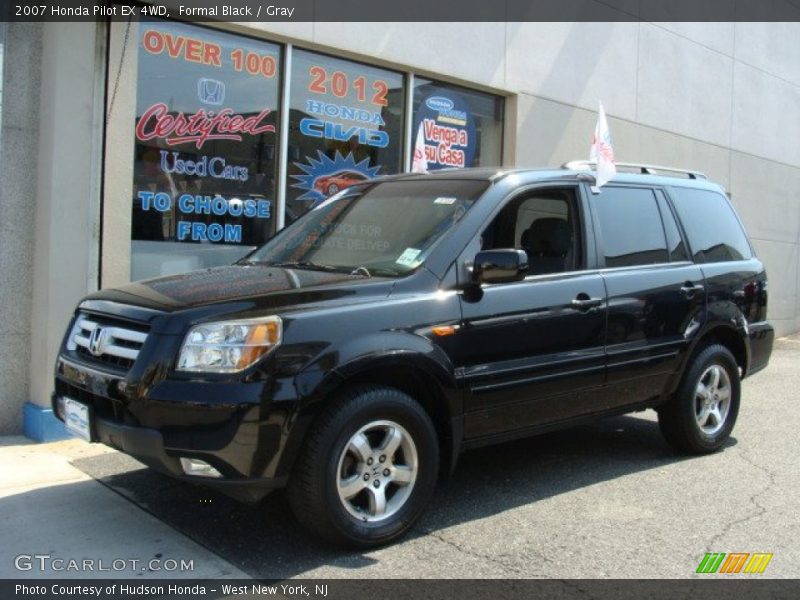 Formal Black / Gray 2007 Honda Pilot EX 4WD