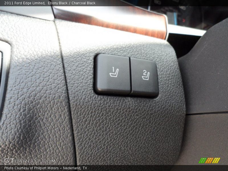 Ebony Black / Charcoal Black 2011 Ford Edge Limited