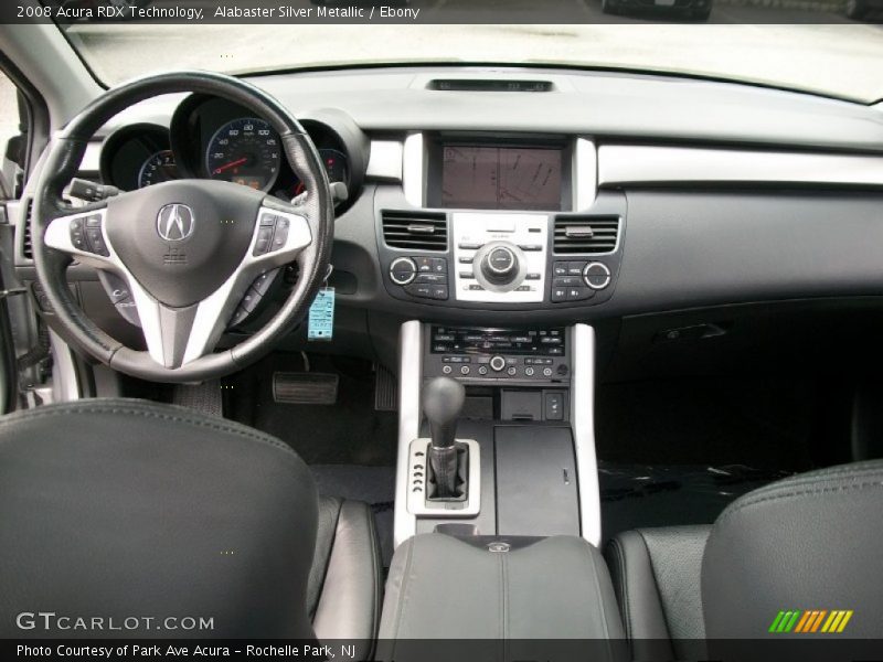 Alabaster Silver Metallic / Ebony 2008 Acura RDX Technology