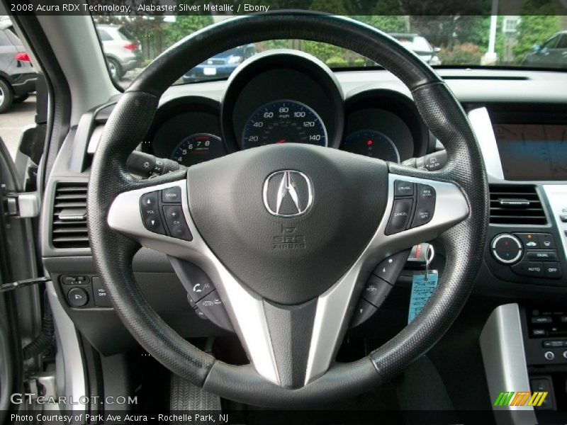Alabaster Silver Metallic / Ebony 2008 Acura RDX Technology