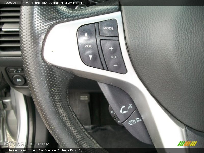 Alabaster Silver Metallic / Ebony 2008 Acura RDX Technology