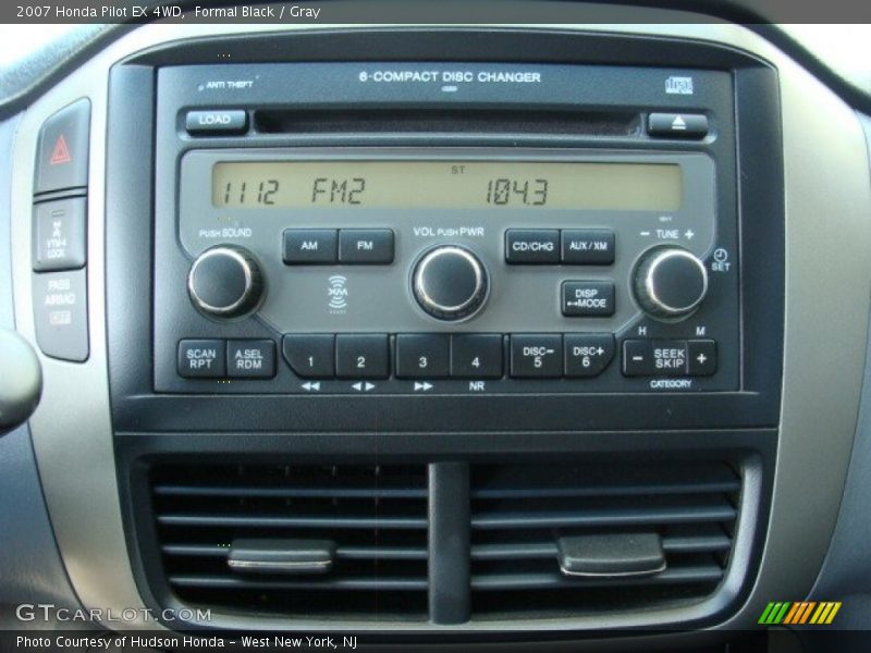 Formal Black / Gray 2007 Honda Pilot EX 4WD