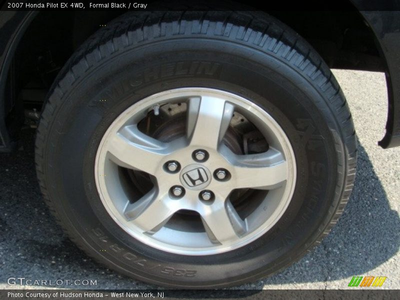 Formal Black / Gray 2007 Honda Pilot EX 4WD