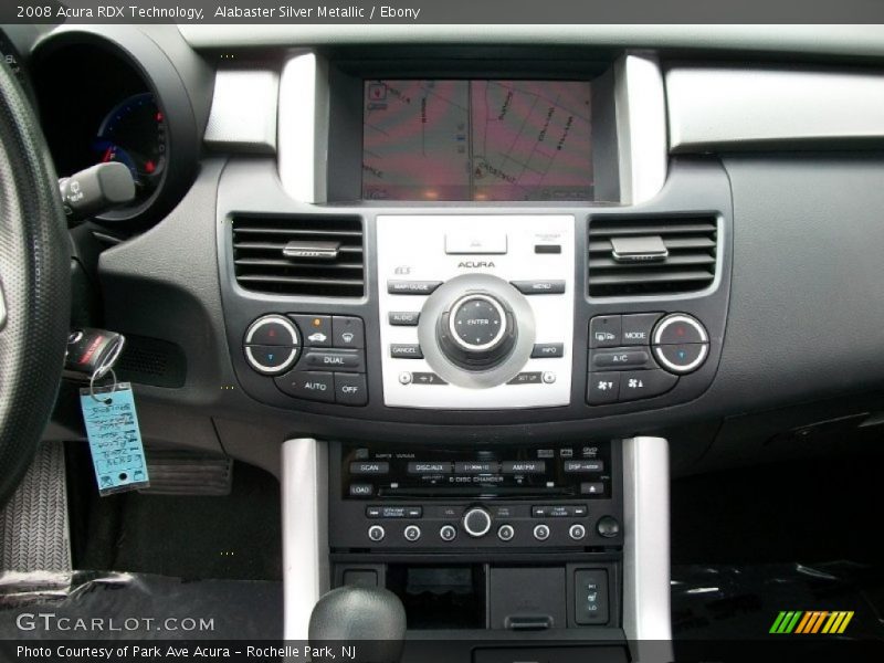 Alabaster Silver Metallic / Ebony 2008 Acura RDX Technology