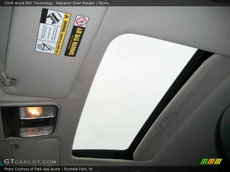 Alabaster Silver Metallic / Ebony 2008 Acura RDX Technology