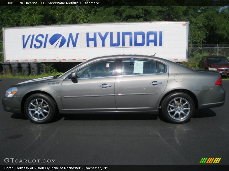 Sandstone Metallic / Cashmere 2006 Buick Lucerne CXL