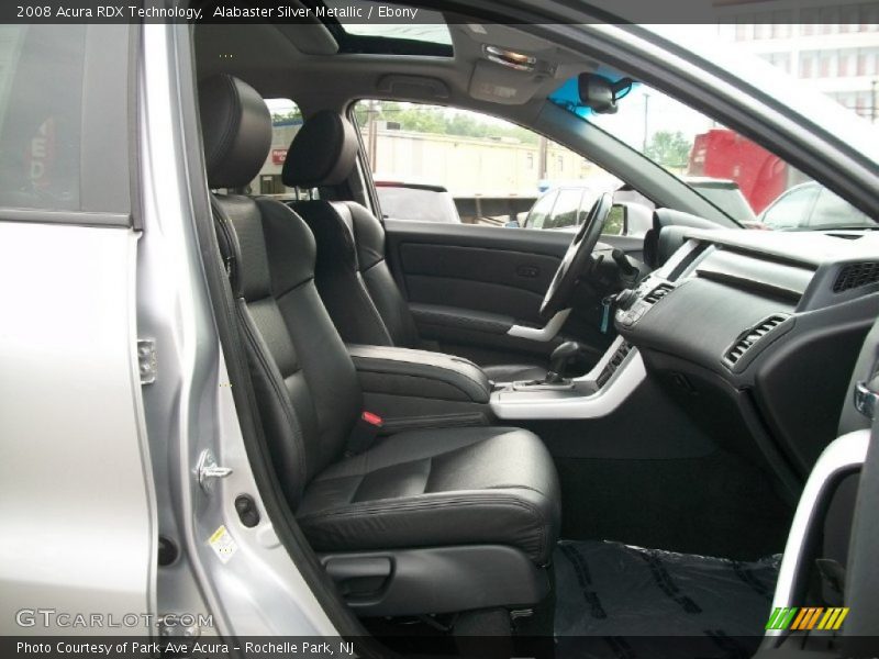 Alabaster Silver Metallic / Ebony 2008 Acura RDX Technology