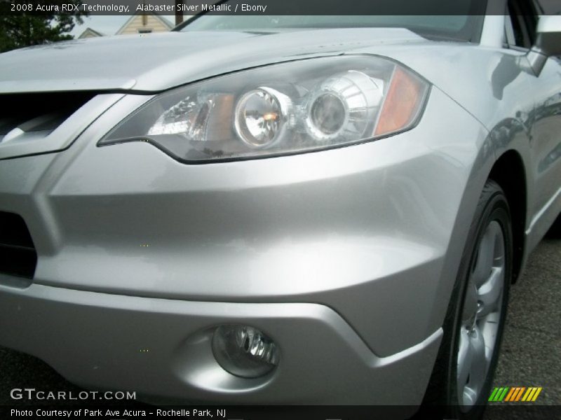 Alabaster Silver Metallic / Ebony 2008 Acura RDX Technology