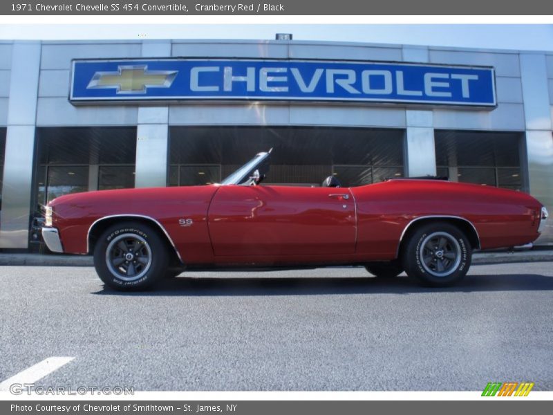  1971 Chevelle SS 454 Convertible Cranberry Red