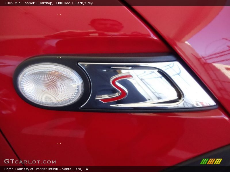 Chili Red / Black/Grey 2009 Mini Cooper S Hardtop